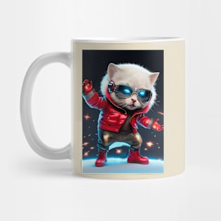 Cute Cosmic Cat - Anime Art design Mug